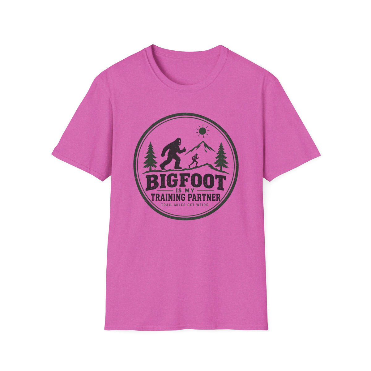 Bigfoot Is My Training Partner T-Shirt