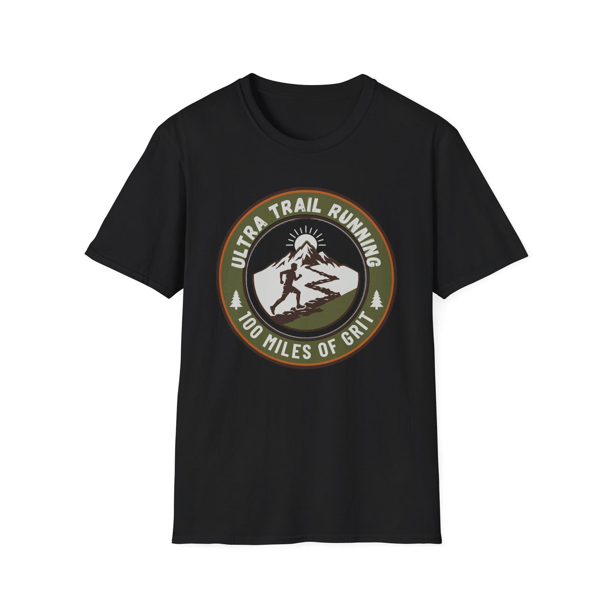 Ultra Trail Running  100 Miles of Grit T-Shirt