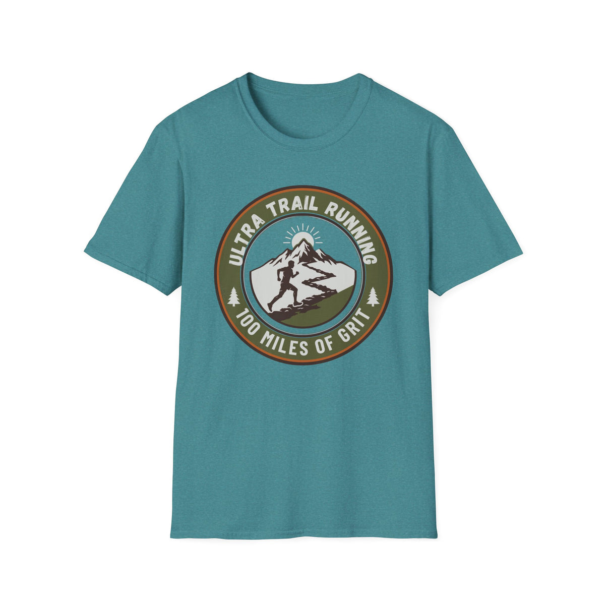 Ultra Trail Running  100 Miles of Grit T-Shirt