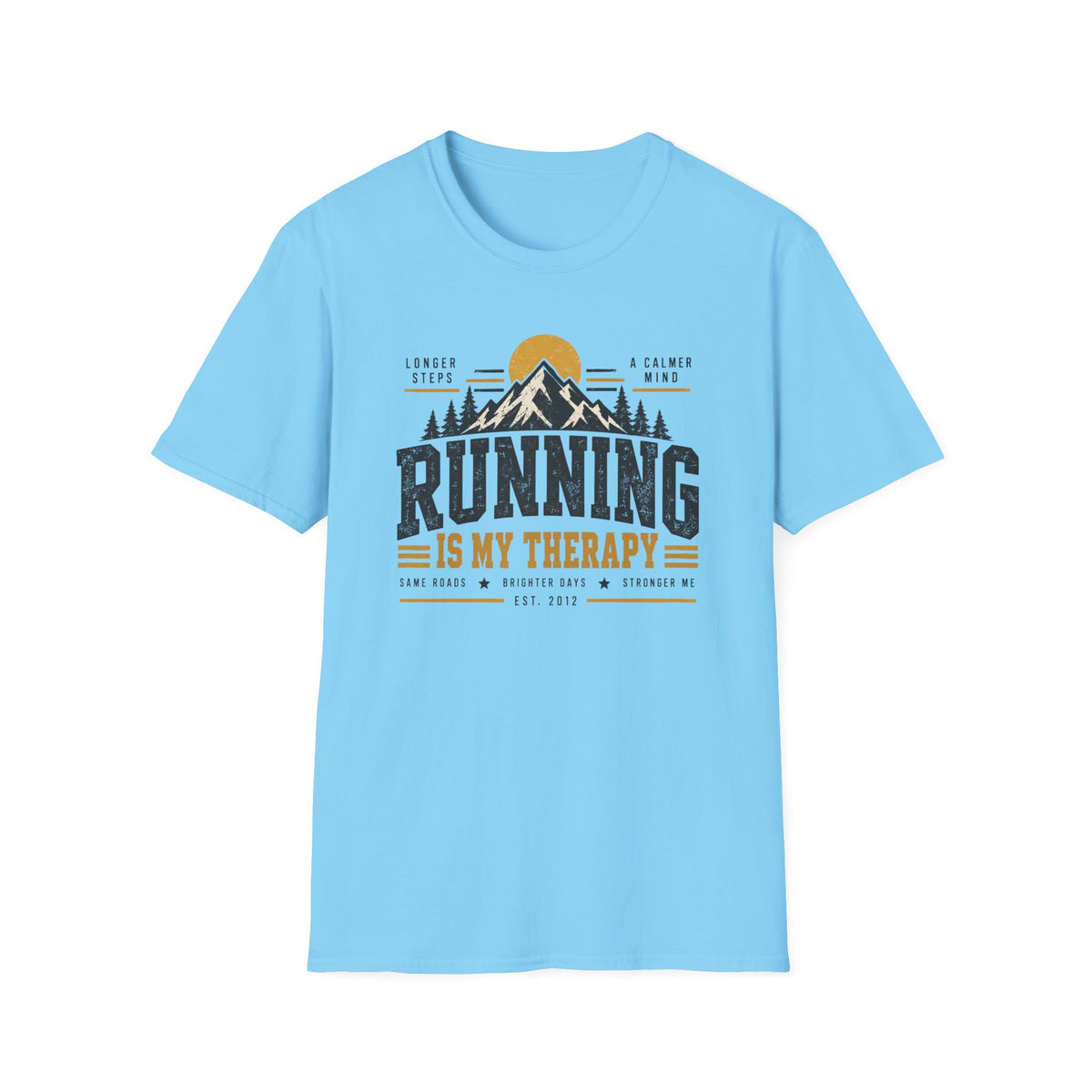 Running Is My Therapy T-Shirt