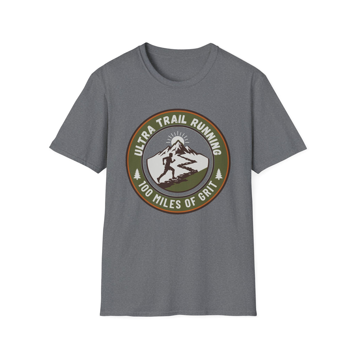 Ultra Trail Running  100 Miles of Grit T-Shirt