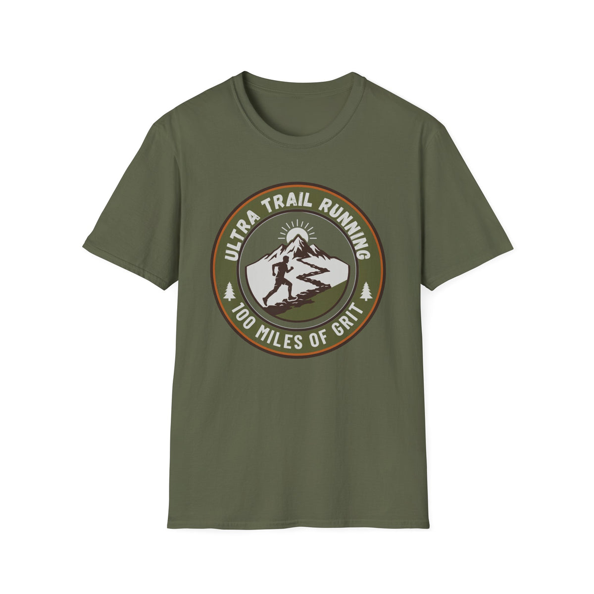 Ultra Trail Running  100 Miles of Grit T-Shirt