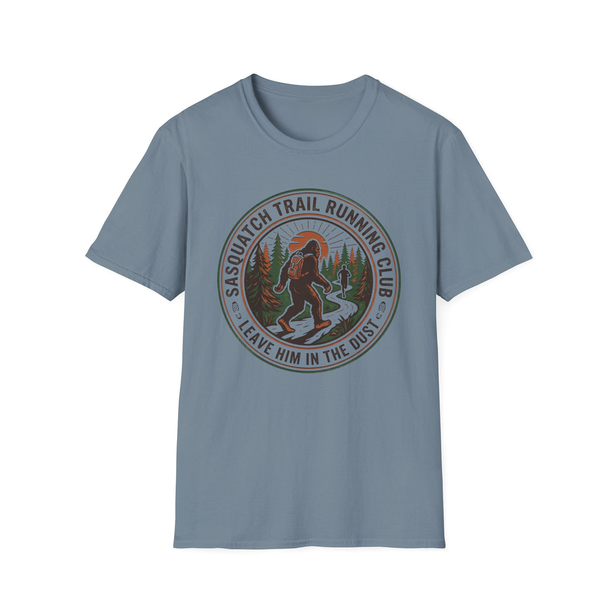 Sasquatch Trail Running Club: Leave Him In The Dust T-Shirt
