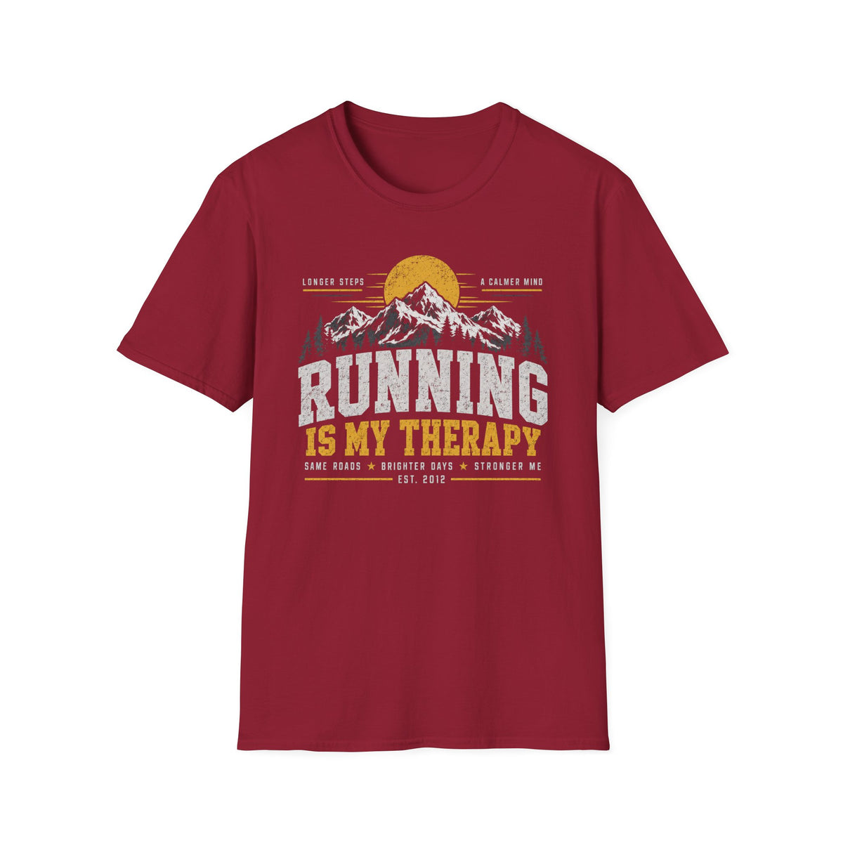 Running Is My Therapy T-Shirt