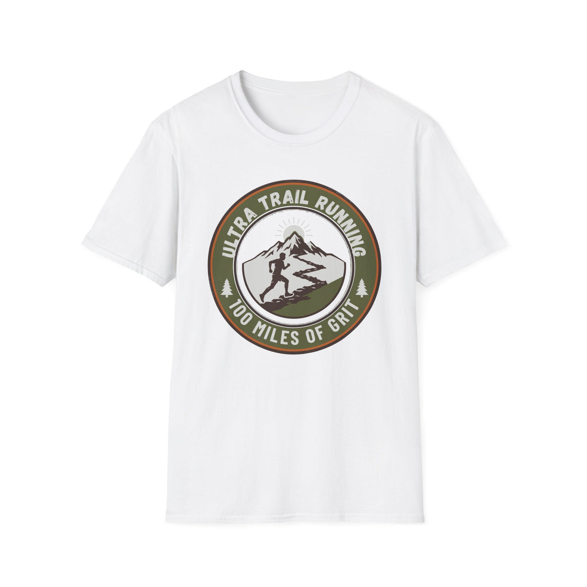 Ultra Trail Running  100 Miles of Grit T-Shirt