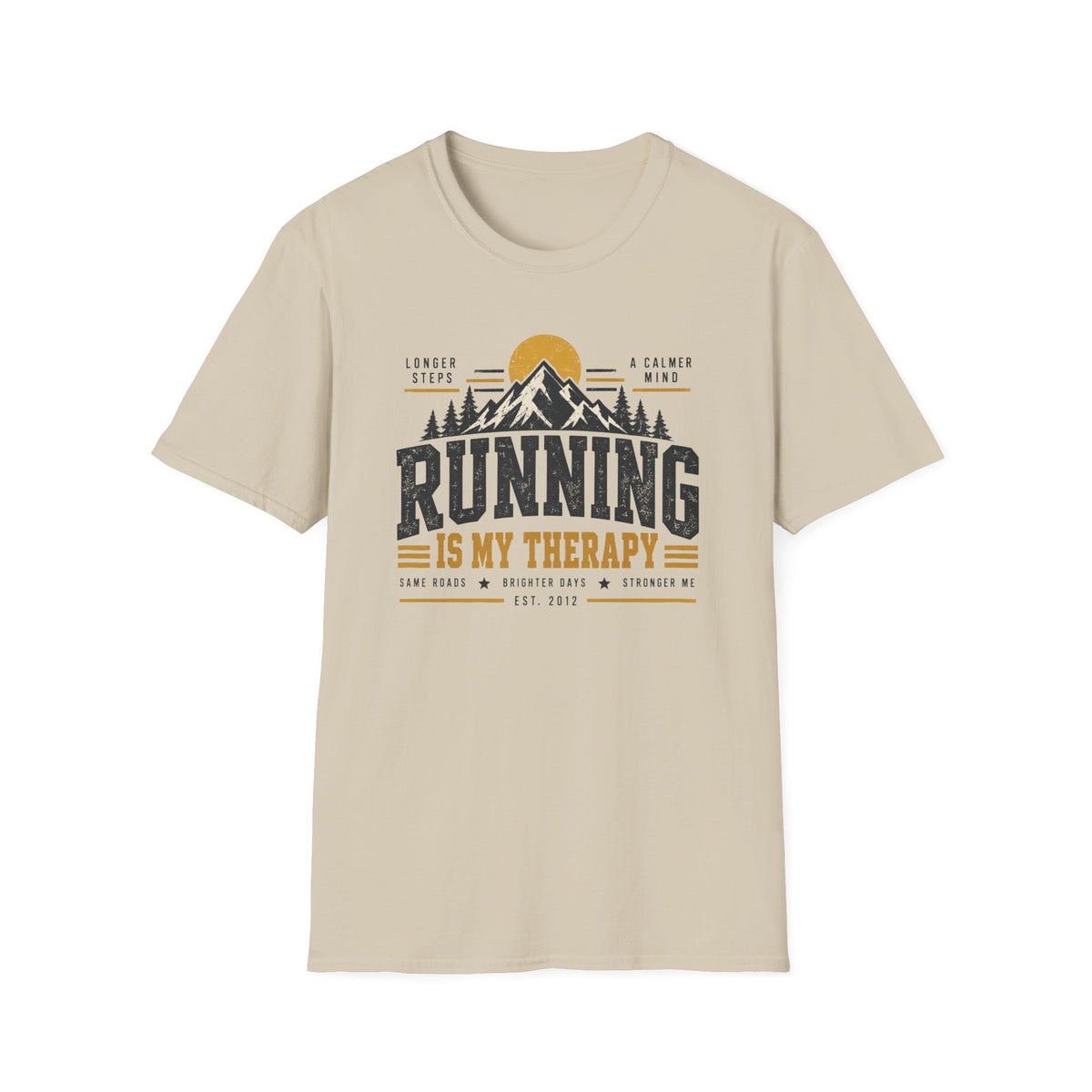 Running Is My Therapy T-Shirt