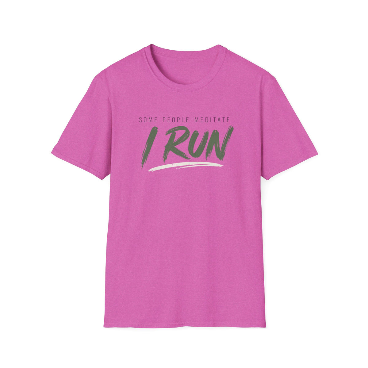 Some People Meditate, I Run T-Shirt