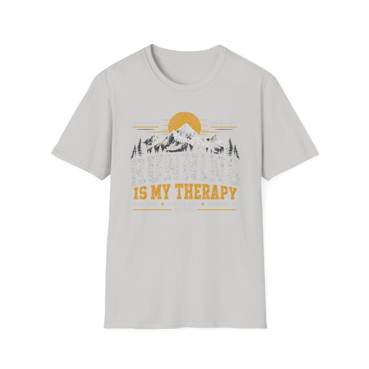 Running Is My Therapy T-Shirt