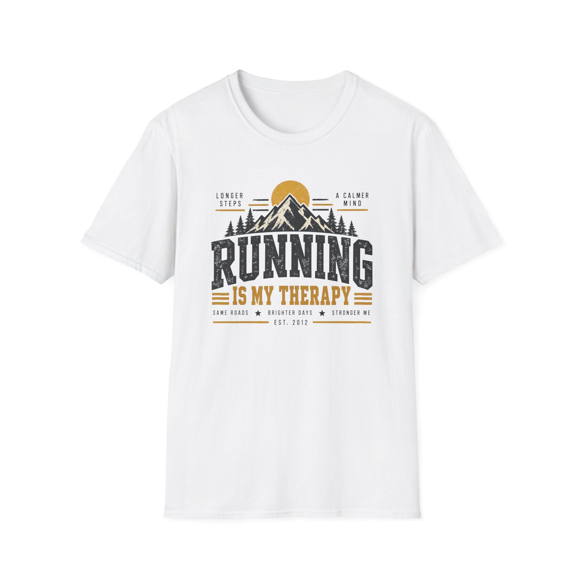Running Is My Therapy T-Shirt