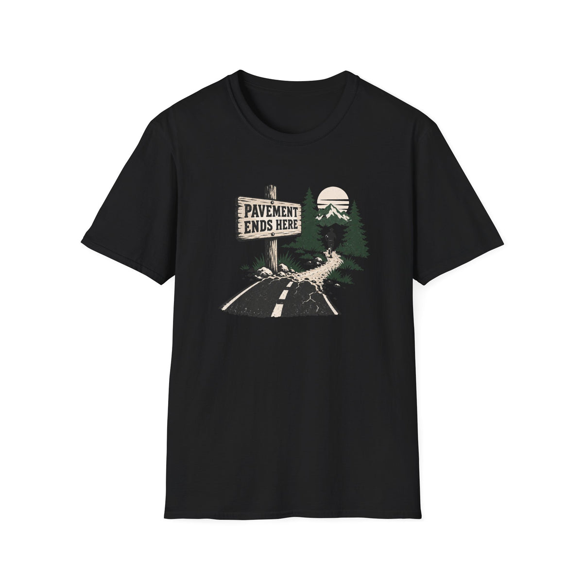 Pavement Ends Here T-Shirt