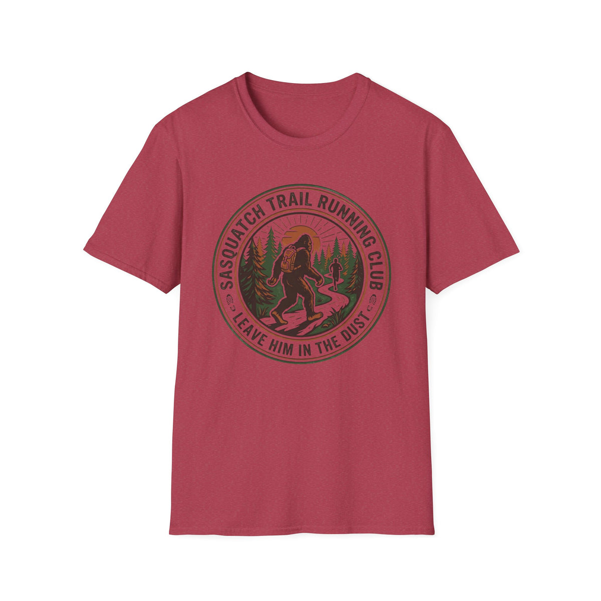 Sasquatch Trail Running Club: Leave Him In The Dust T-Shirt