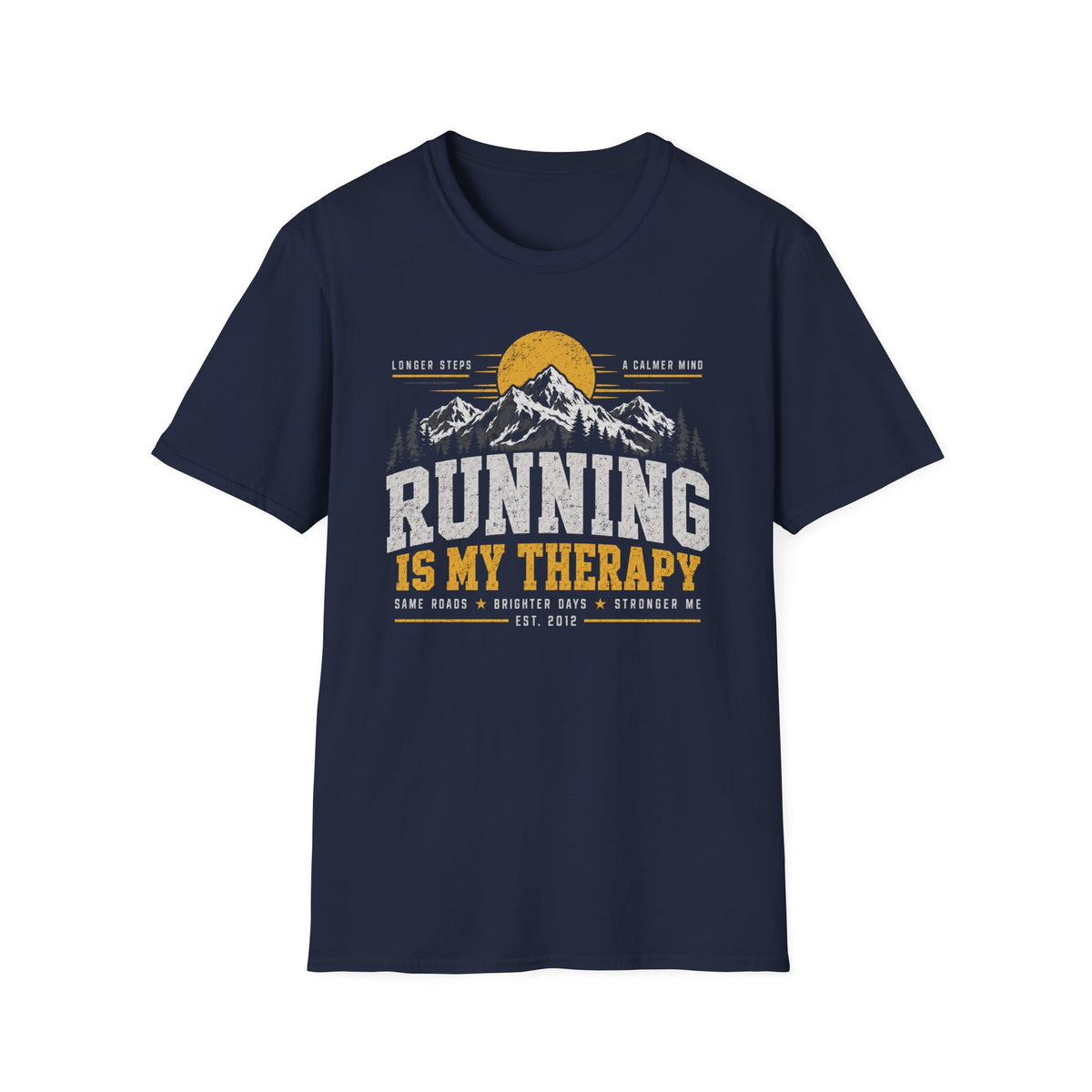 Running Is My Therapy T-Shirt