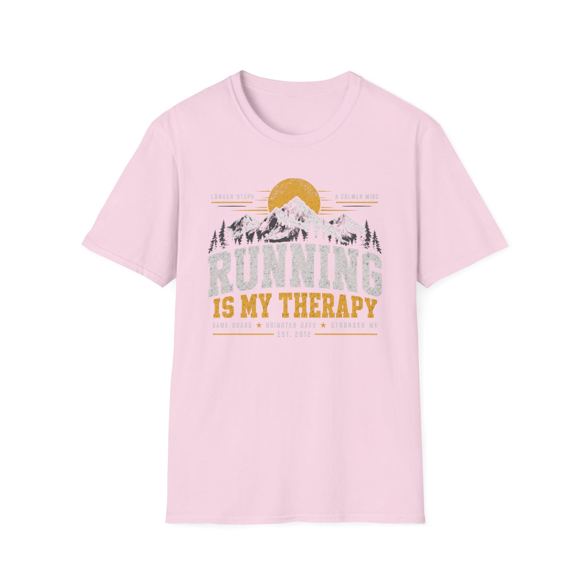 Running Is My Therapy T-Shirt