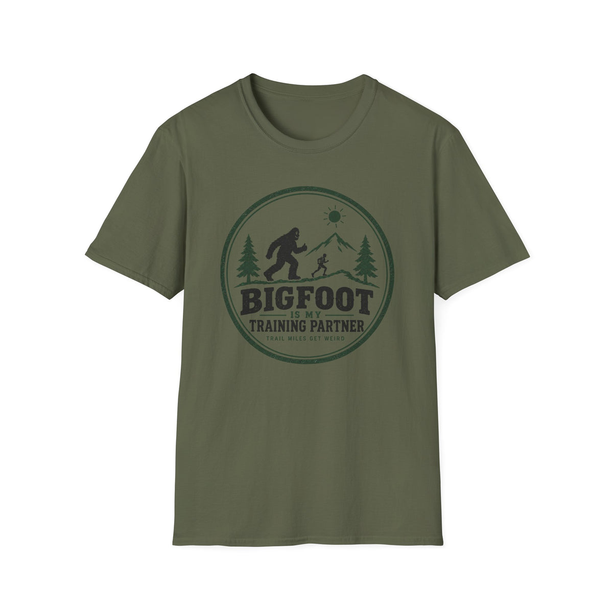 Bigfoot Is My Training Partner T-Shirt